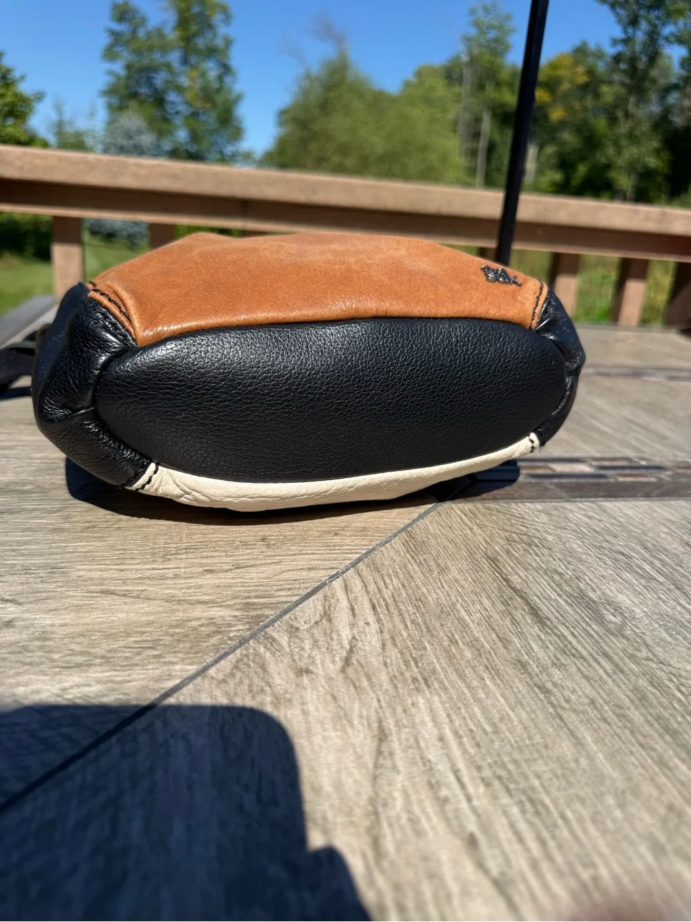 EUC Sak Laurel Colorblock Leather Crossbody Bag